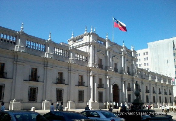 Palais de la Moneda, embl&egrave;me du coup d&rsquo;Etat