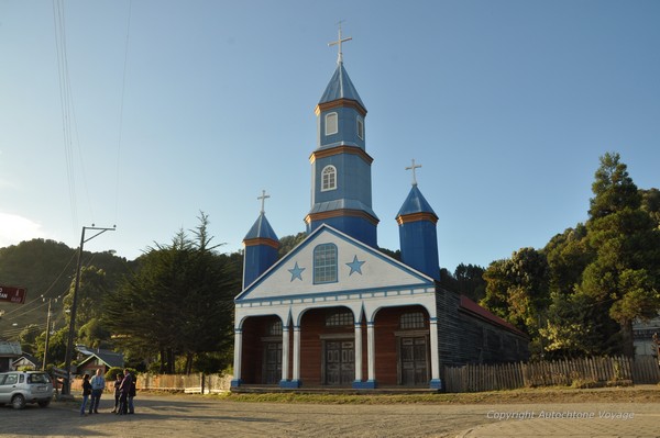 L&rsquo;&eacute;glise en bois Notre-Dame-du-Patronage -  Tena&uacute;n - Grande Ile de Chilo&eacute;