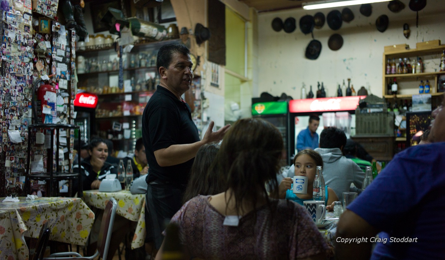 Una picada, restaurant populaire chilien &ndash; Santiago du Chili 