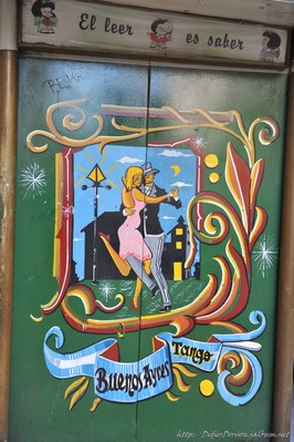 Tango dans le quartier de la Boca - Buenos Aires