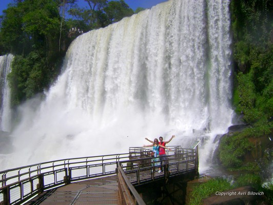 Passerelle aux pieds du Salto Bossetti &ndash; Puerto Iguaz&uacute; 