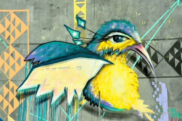 Street Art &agrave; Valparaiso