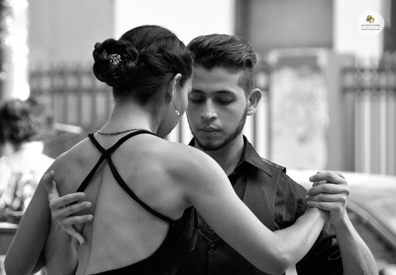 Danseurs de tango &agrave; San Telmo